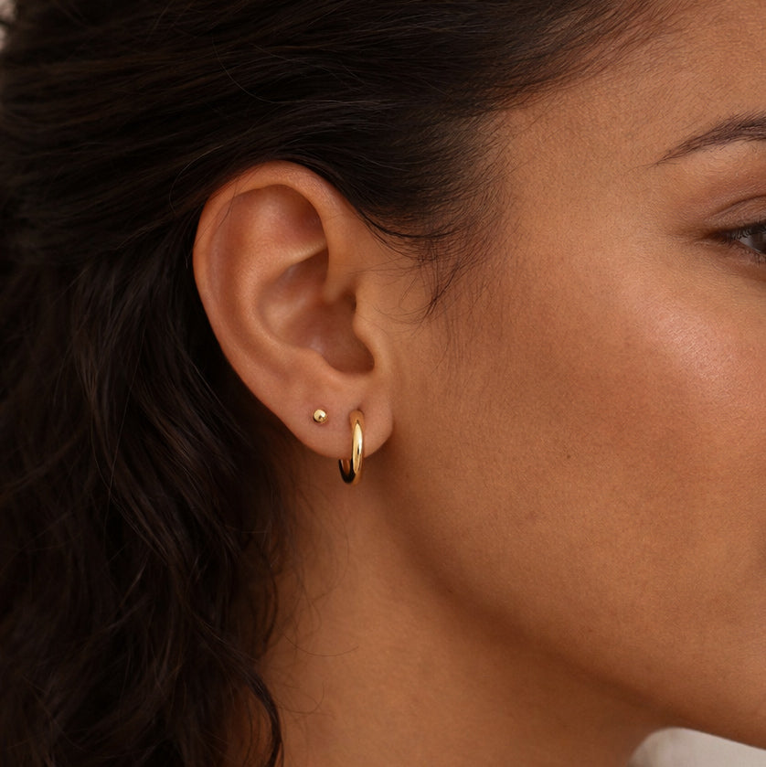 MINI CALICO HOOPS